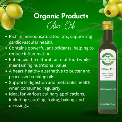 Organic Zaitoon Oil for Skin & Hair Care – 100% Natural Olive Oil
