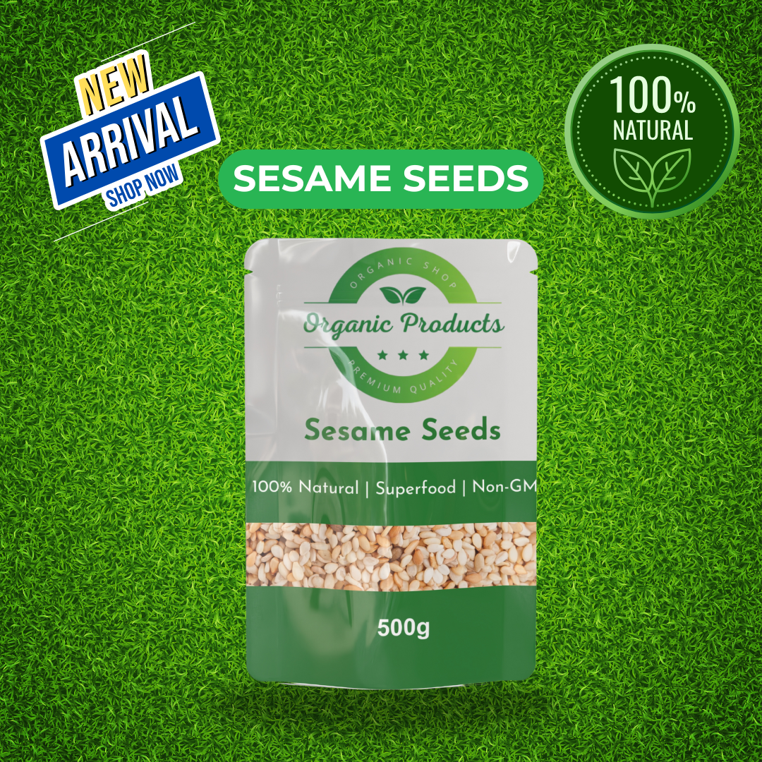 Organic Sesame Seeds – Boost Your Health with Nature’s Nutrient-Rich Superfood